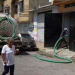 Autobús de transporte público se incendia en el Centro Histórico