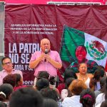 Elizabeth López Blanco exhibe músculo en interna de Morena por Nayarit